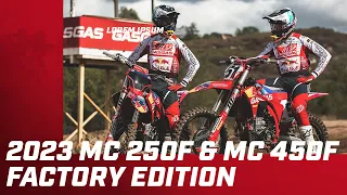 Going BIG into 2023 with the GASGAS MC 450F & MC 250F Factory Edition bikes