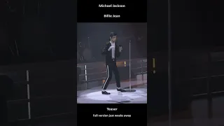 Michael Jackson - 3D CGI Animated - Teaser - Billie Jean - Live #shorts