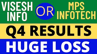 😱Visesh Infotech Share Latest News😱Q4 Result😱Viseshinfo Latest News😱MPS Infotecnics Stock News