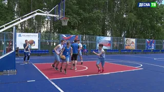Десна-ТВ: В Десногорске прошёл баскетбольный матч в честь Дня защиты детей