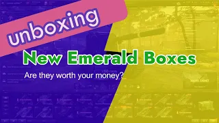 Unboxing 50 Emerald Boxes WoT