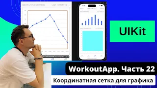 [#22 Мобильное приложение на UIKit. Swift] Cоздание координатной сетки для графика