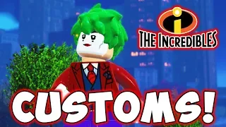 LEGO INCREDIBLES CUSTOMS! The Joker & Batman