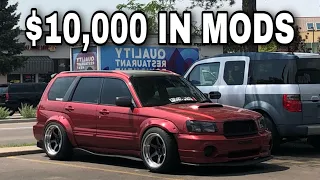 What $10,000 IN MODS Looks Like On A Subaru Forester XT