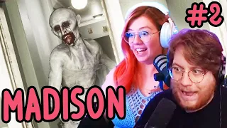 2 gamers one keyboard get spooked playing MADiSON #2 (Finale)