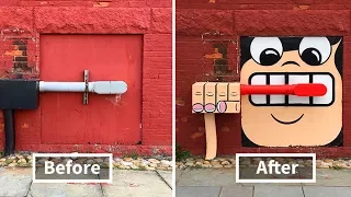 There’s A Genius Street Artist Running Loose In New York and French , Let’s Hope Nobody Catches Him