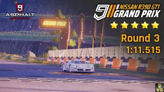 Asphalt 9 | Nissan R390 GT1 | MAXED | Grand Prix Round 3 | 1:11.515