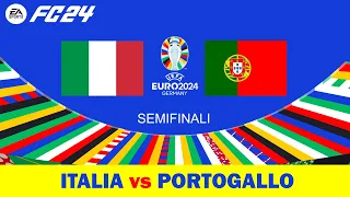 EA SPORTS FC 24 - UEFA EURO 2024 - Semifinali - ITALIA vs PORTOGALLO