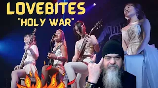 Metal Dude * Musician (REACTION) - LOVEBITES / "HOLY WAR" (HEAVY METAL)