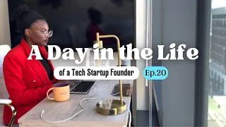 Day in the Life of a Tech Startup Founder (Ep.20) Female Quotient, Sheryl Lee Ralph, Female Founder