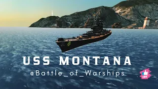 Battle of Warships( USS MONTANA) It's good when there are worthy opponents.
