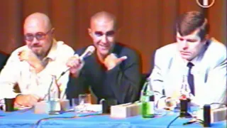 Вячеслав Бутусов, Илья Кормильцев - Крылья. Пресс-конференция (Москва, 24.08.1995)