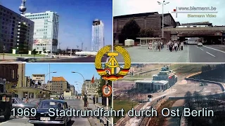 Stadtrundfahrt durch Ost Berlin (1969)