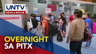 Mga pasaherong aabutan ng pagpapalit ng taon, pwedeng mag-overnight sa PITX
