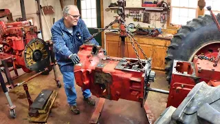 Gutting the Transmission and Removing the Torque Amplifier | Farmall 856 Restoration Episode 5