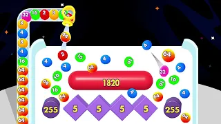 Bounce Merge 2048: Max Level Gameplay (High Score)