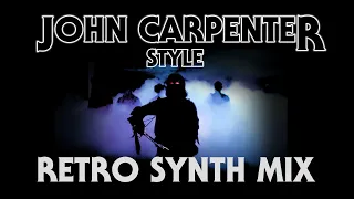 2.5 Hour John Carpenter Style Retro Synth MIX // Royalty Free Copyright Safe Music