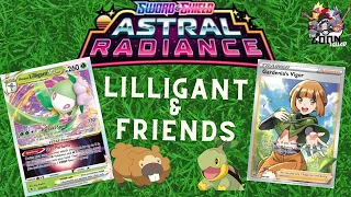 Lilligant VSTAR plays better with Friends (Astral Radiance Deck Profile)