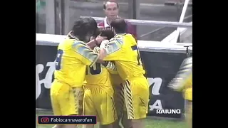 Parma vs  Halmstads 2/11/1995. very rare video for Fabio Cannavaro with Parma