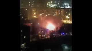 Екатеринбург: крупный пожар на Омской
