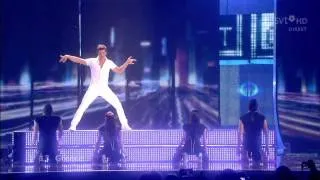 STV HD Sakis Rouvas This Is Our Night LIVE performance semifinal Eurovision Song Contest 2009 Greece