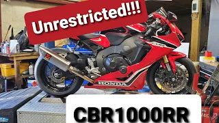 2017 CBR1000RR Unrestricted  Flashed ECU w/ Akropovic Full Exhaust- Moore Mafia