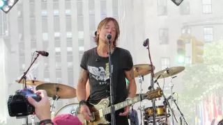 Keith Urban "Somewhere In My Car" (Today Show Rehearsals) Live @ The Summer Stage at The Plaza