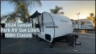 2024 Sunset Park RV Sun Lite 16BH Classic Travel Trailer