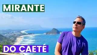 TRILHA MIRANTE DO CAETÉ RIO DE JANEIRO | Como chegar? TRILHA  FÁCIL com VISTA INCRÍVEL PRAINHA - RJ