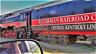 Railfanning in Lexington KY Feat. RJ Corman #2008 and Berkshire Trains