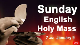 Catholic Mass Today I Daily Holy Mass I Sunday January 9 2022 I English Holy Mass I 7.00 AM