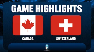 Canada vs. Switzerland - 2019 IIHF Ice Hockey U18 World Championship