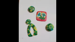 Polymer Clay Flower and Stem tutorial