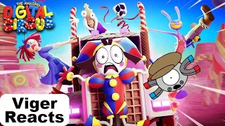 Viger Reacts to Glitch Productions' "The Amazing Digital Circus Ep. 2: Candy Carrier Chaos"