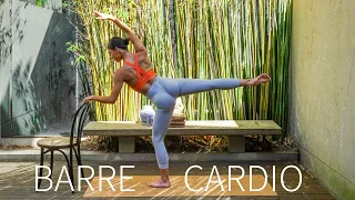 30 MIN CARDIO BARRE & PILATES || At-Home Full Body Workout