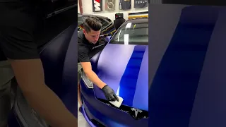 Satisfying Car Wrap #gadgets #shorts #viralvideo #cargadgets #wrapping #satisfying #polish #cardecor