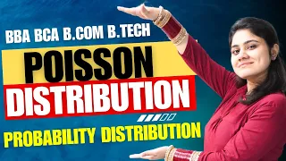 Poisson Distribution|Probability Distribution|Statistics|BBA|BCA|BCOM|Dream Maths