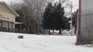 4.2 v8 Audi Allroad Pure Sound in the snow