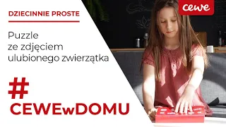 #CEWEwDOMU Puzzle ze zdjęciem ulubionego zwierzaka