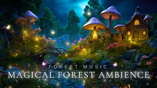 Relax and Enjoy The Peace in the Magical Forest | Forest Music + Nature Sounds Help you Sleep Well🌳