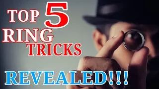 REVEALED - TOP 5 RING Magic Tricks || STM Episode 5