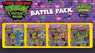 TMNT Mutant Mayhem Battle Pack Collect and Connect Instructional Video