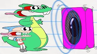 LOUD PARTY | Boy & Dragon | Cartoons For Kids | Wildbrain Toons