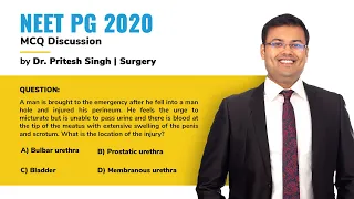 NEET PG 2020 MCQ Discussion | Dr. Pritesh Singh | Surgery