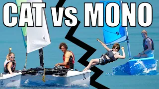 Learning to sail? 6 KEY FACTORS: what is BETTER monohull or catamaran