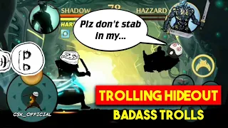 Hideout Funny Moments & Trolls | CSK OFFICIAL | Shadow Fight 2