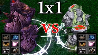 Roshan vs Tiny 25 Level Full same item Who Will Beat?