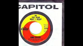 Bing Crosby - DO YOU HEAR WHAT I HEAR? (Christmas)  (1963)