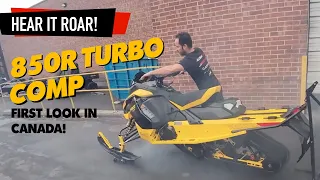 Hear me ROAR!  WOT test of  Skidoo MXZ COMP 850R Trail TURBO