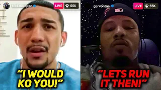 Teofimo Lopez CONFRONTS Gervonta Davis About Fighting NEXT..